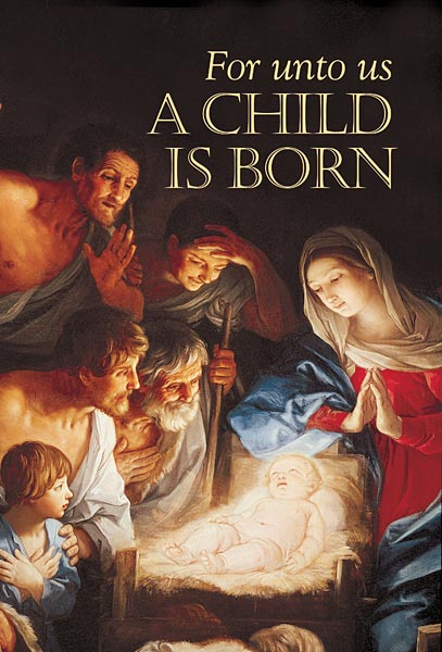 For Unto Us a Child is Born: Christmas Bulletin, Regular ...